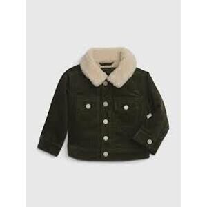 GAP Baby Sherpa Corduroy Icon Jacket 12-18 m